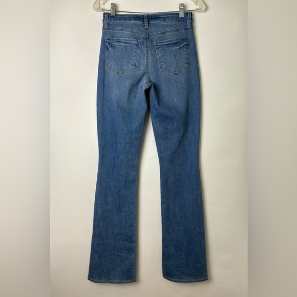 NWT L’Agence Selma High-Rise Sleek Baby Bootcut Jeans Alamo Wash - Picture 5 of 8